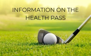 Information on the health pass in our golf clubs - Open Golf Club