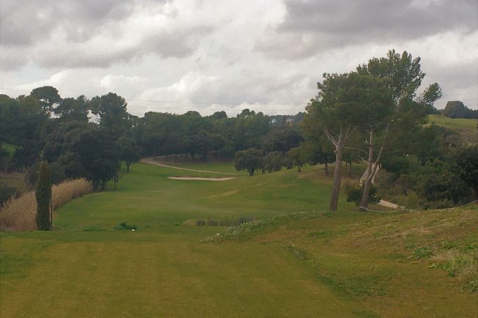 Golf-Bastide de-la-Salette,-parcours-de-golf-18-trous-à-Marseille | trou 17
