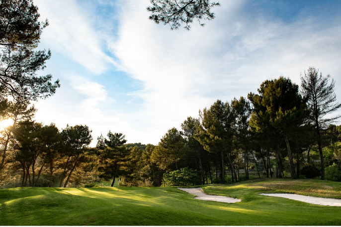 Golf-Bastide de-la-Salette,-parcours-de-golf-18-trous-à-Marseille | trou 14