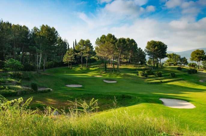 Golf-Bastide de-la-Salette,-parcours-de-golf-18-trous-à-Marseille | trou 3