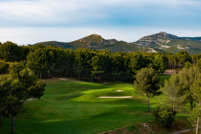 Golf-Bastide de-la-Salette,-parcours-de-golf-18-trous-à-Marseille | trou 6