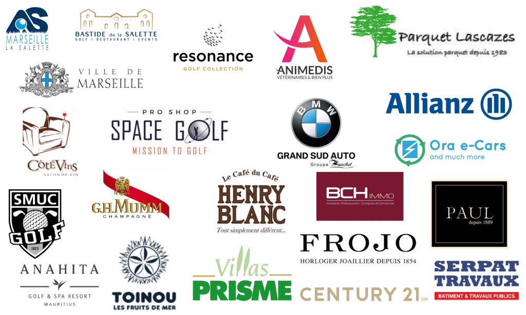 Les partenaires de l'Open de la ville de Marseille