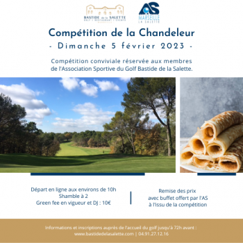 Compétition de golf au Golf Bastide de la Salette à Marseille