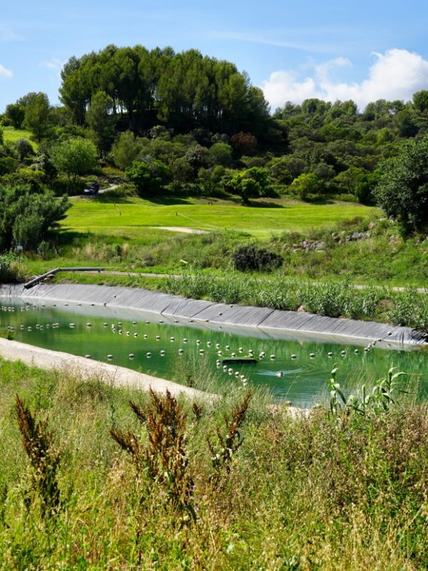 La gestion de l'eau au Golf Bastide de la Salette