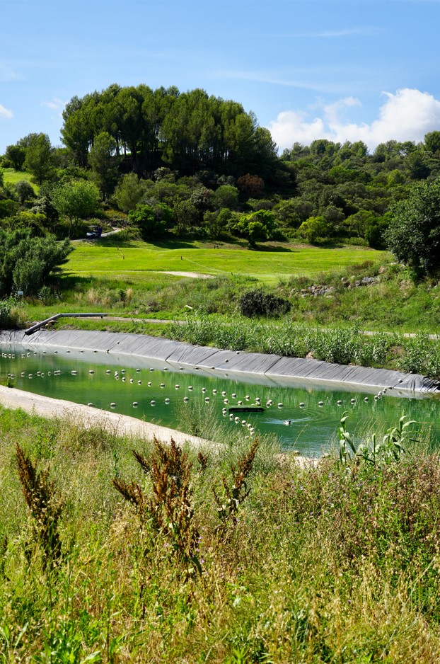 La gestion de l'eau au Golf Bastide de la Salette